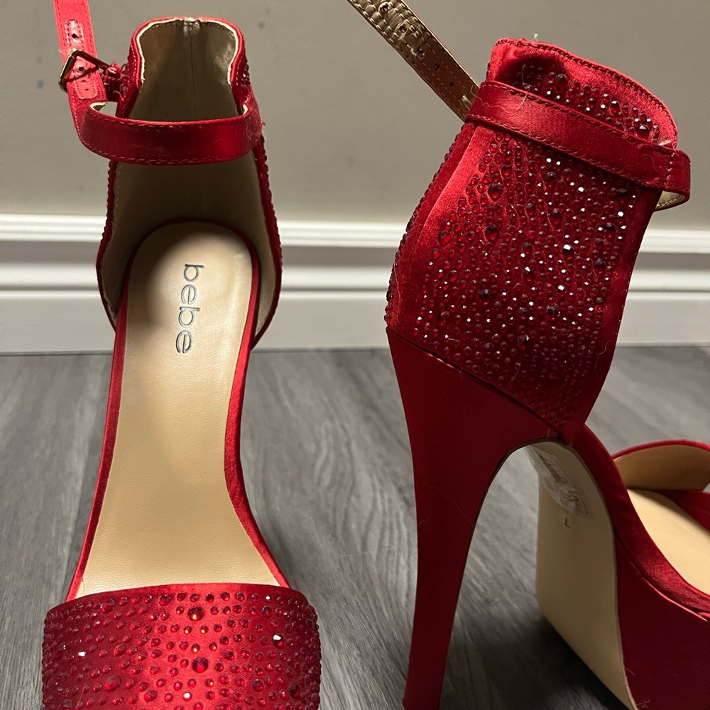 Bebe Red Heels